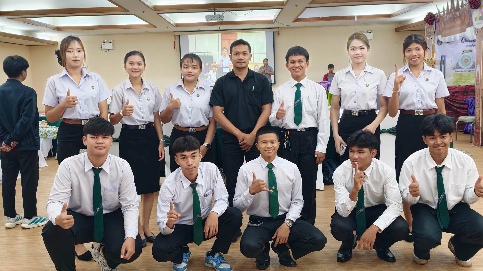 การนำเสนอและประกวดผลการดำเนินงานโครงการการเสริมสร้างทักษะและความสามารถที่จำเป็นในการใช้ชีวิตในสังคมให้กับคนในชุมชนท้องถิ่น ด้วยกระบวนการวิศวกรสังคม ประจำปี 2569