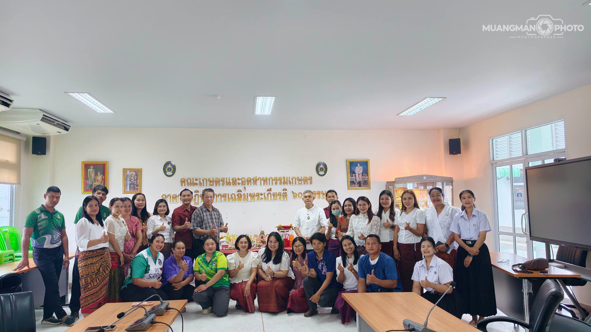 ประเพณีแซนโฎนตาบูชาบรรพบุรุษ คณะเกษตรและอุตสาหกรรมเกษตร ประจำปีการศึกษา 2569