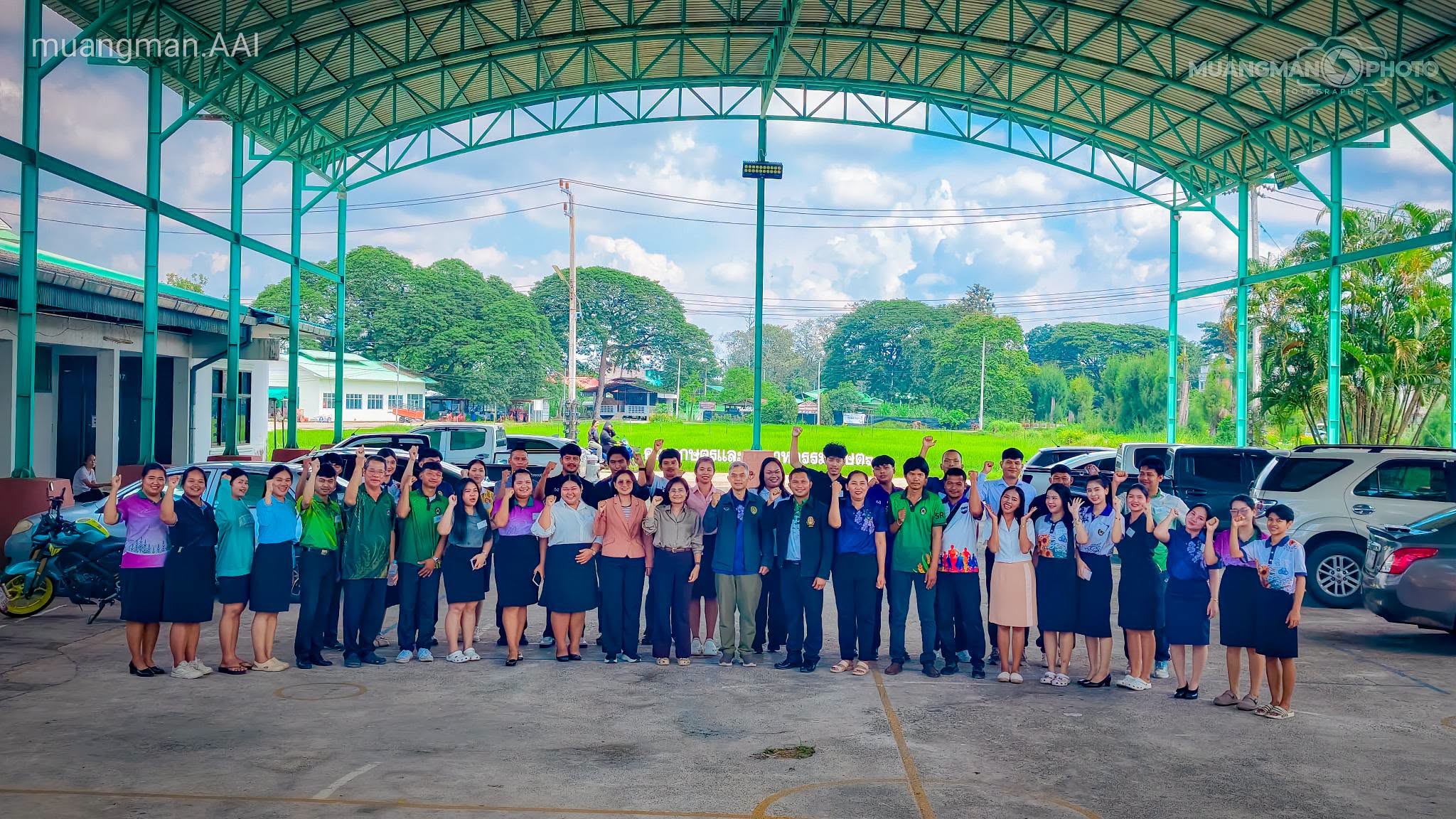 ภาพบรรยากาศการซ้อมย่อย พิธีพระราชทานปริญญาบัตร ประจำปีการศึกษา 2567 – 2568
